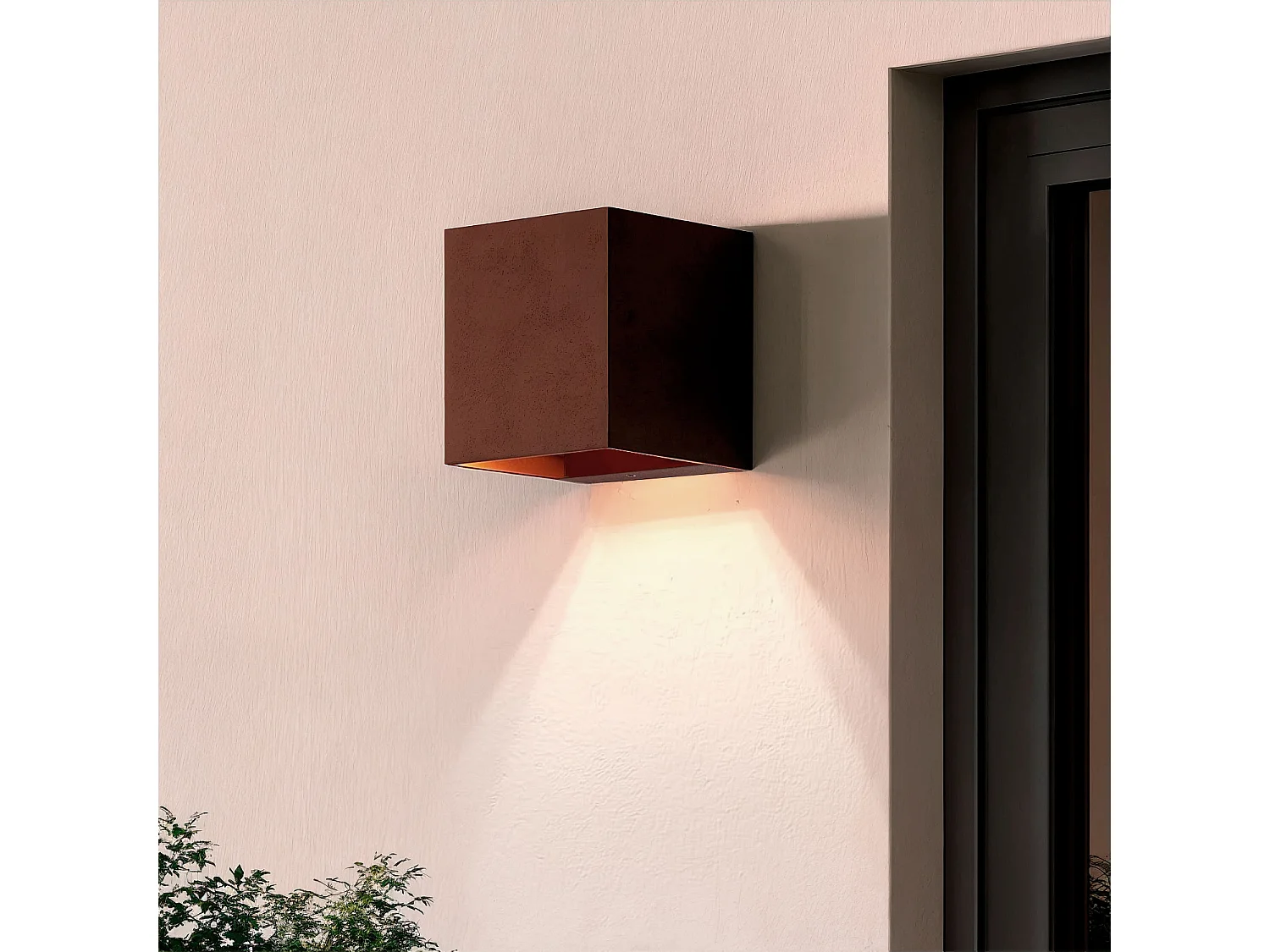 Applique Murale Extérieure LED 10 W Aluminium CCT Sélectionnable Denny Anthracite