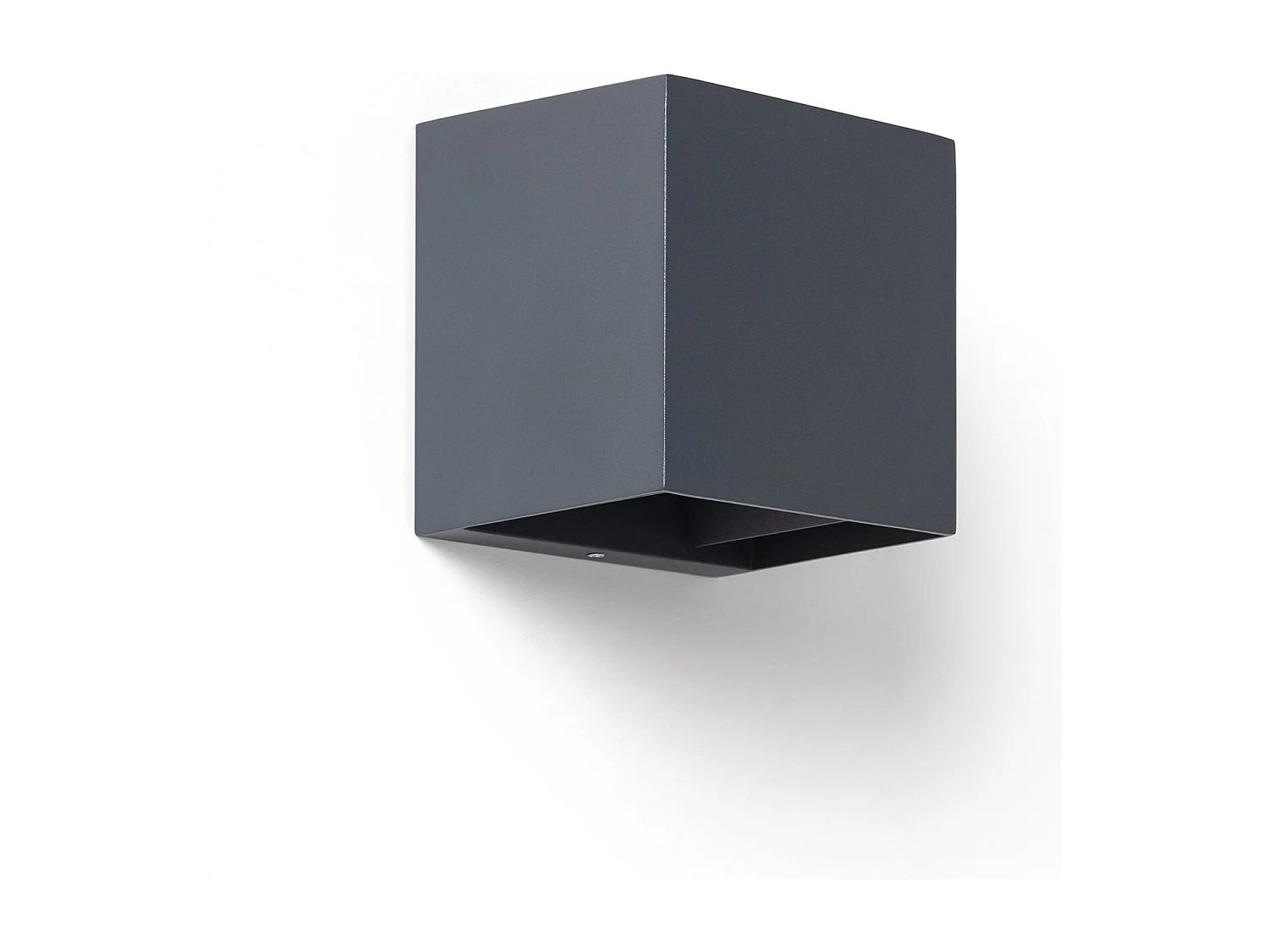 Aplique de Pared Exterior LED 10W Aluminio CCT Seleccionable Denny Antracita