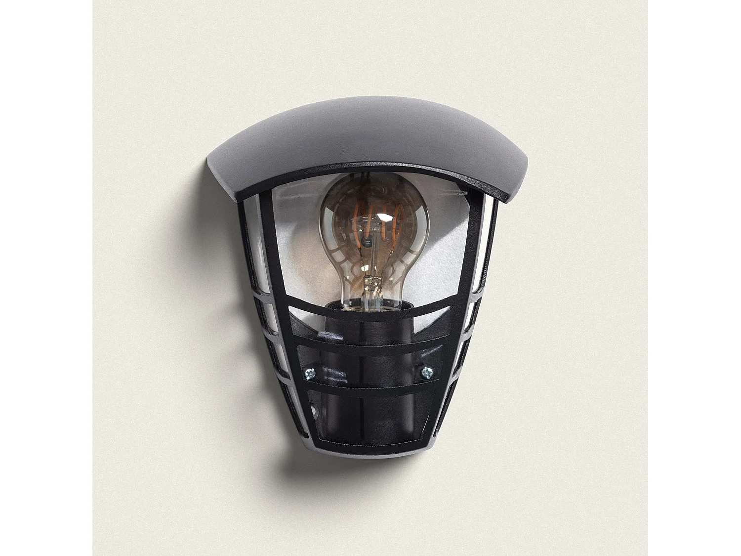 Applique Murale LED Extérieure Aluminium Dawson Noir