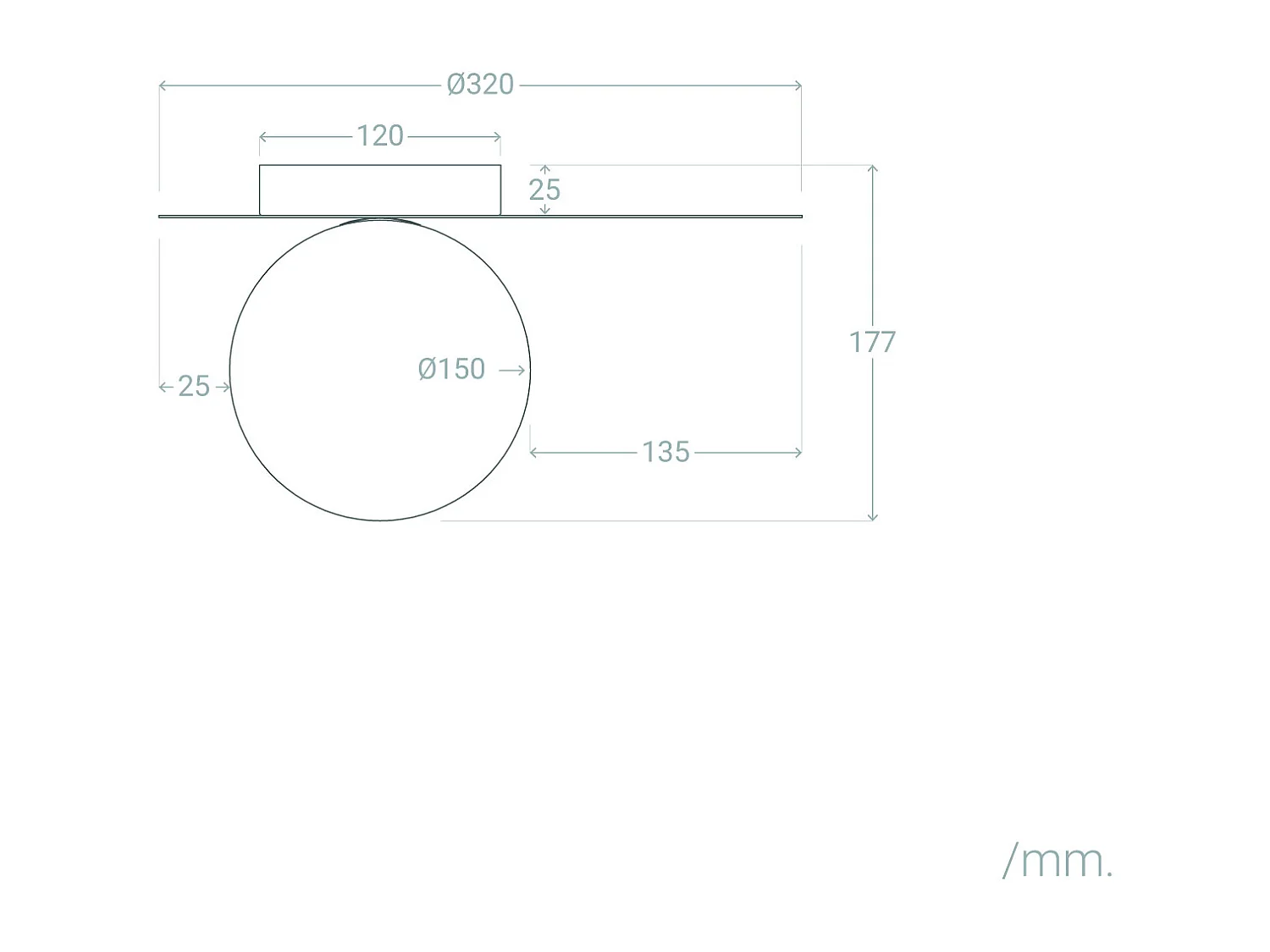 Aplique de Pared de Metal y Cristal Becquer Dorado