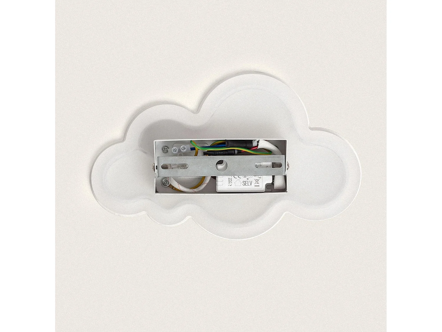Applique Murale LED 8W Kids Cloudy Blanc
