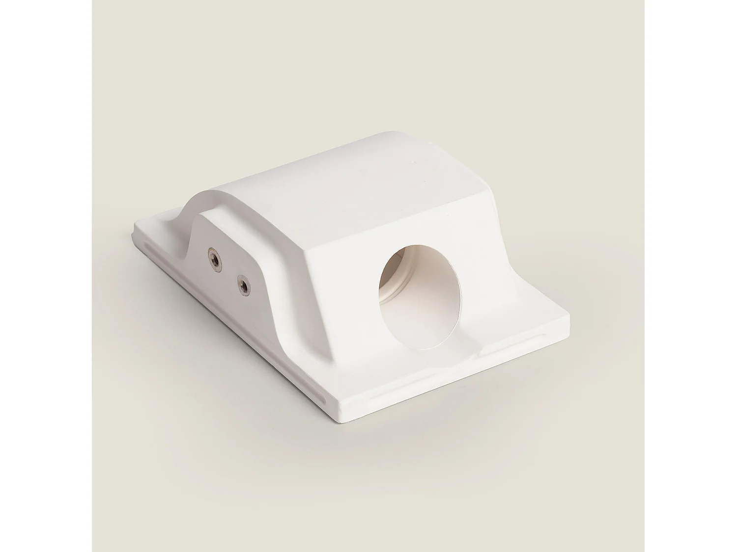 Applique Murale Intégration Plâtre/Placo pour Ampoule LED GU10 PAR11 Coupe 103x148 mm Blanc