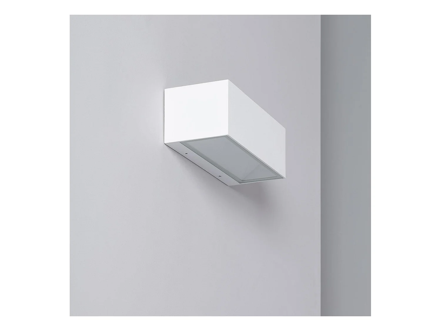Aplique de Pared Exterior LED 18W de Aluminio Iluminación Doble Cara CCT Seleccionable Gropius Blanco