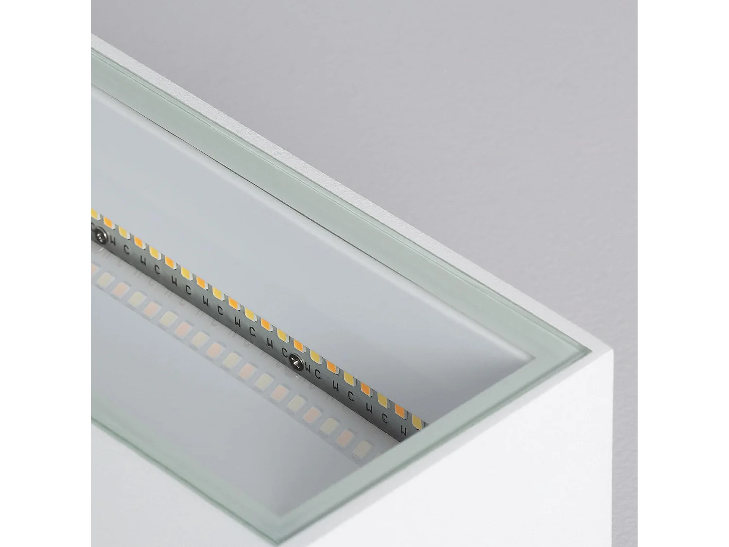 Aplique de Pared Exterior LED 18W de Aluminio Iluminación Doble Cara CCT Seleccionable Gropius Blanco