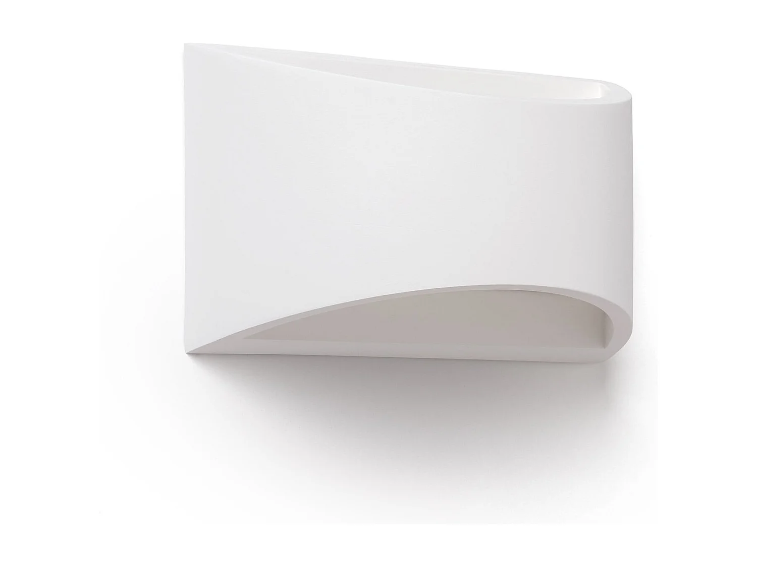 Applique Murale Plâtre Fosty  Blanc