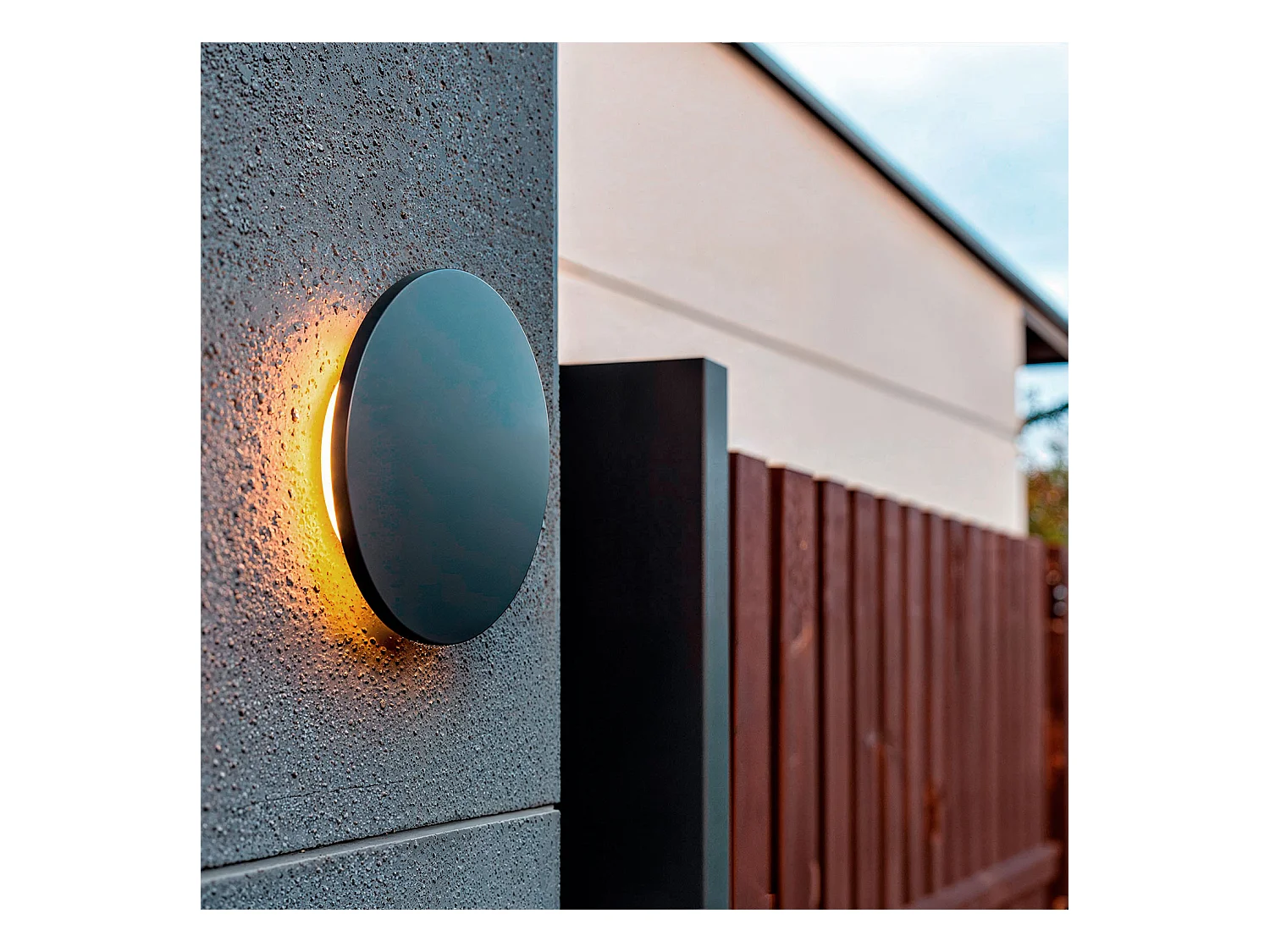 Applique Murale Extérieure LED 10 W Aluminium CCT Sélectionnable Blekkom S Anthracite