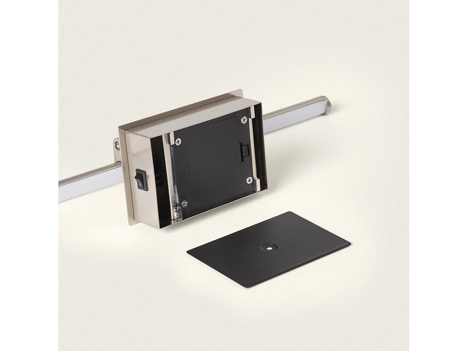 Applique LED pour Cadres 1,8W Slimlight à Piles Nickel