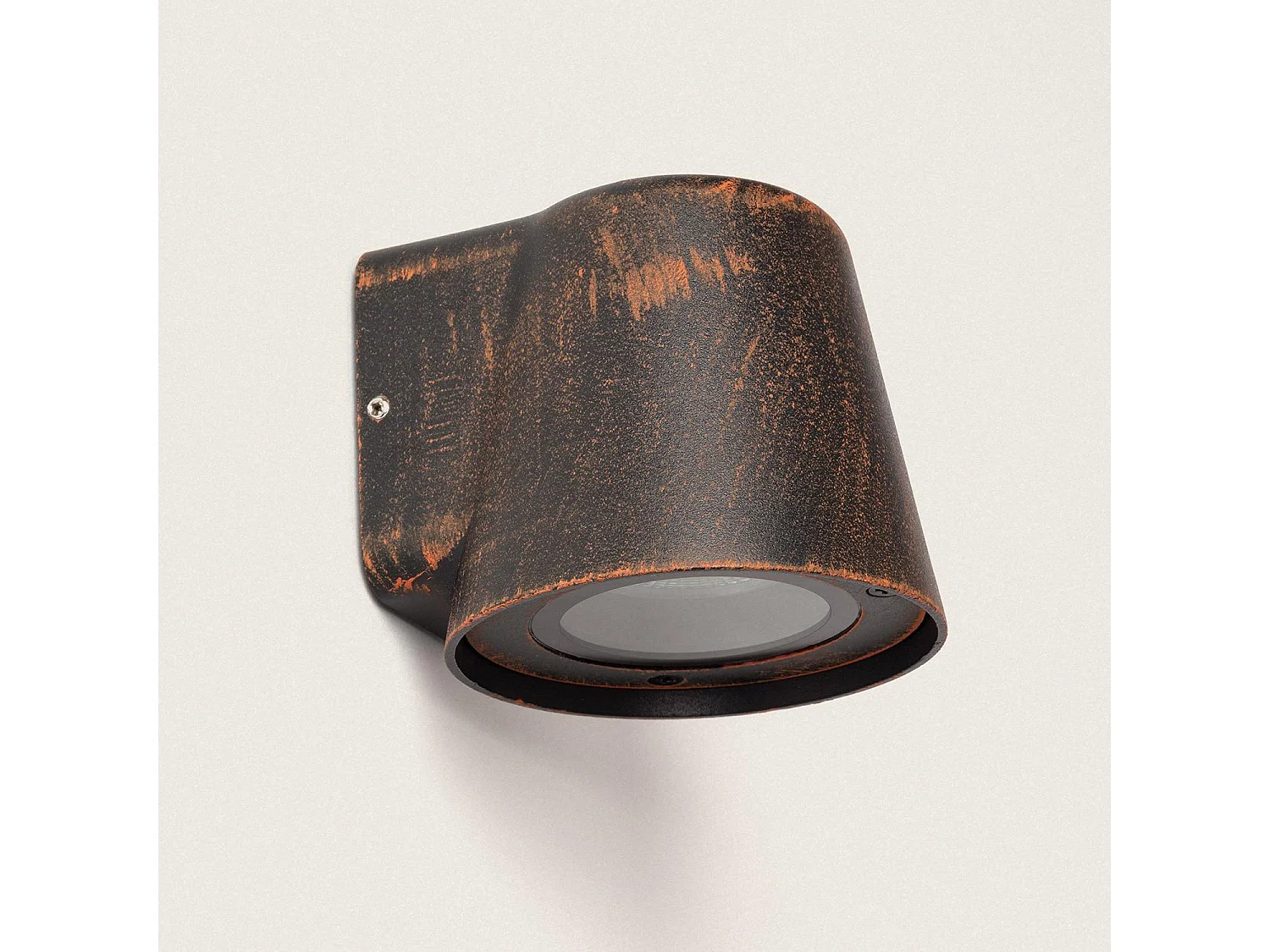 Aplique de Pared Exterior Aluminio Darjan Oroco II Wengué