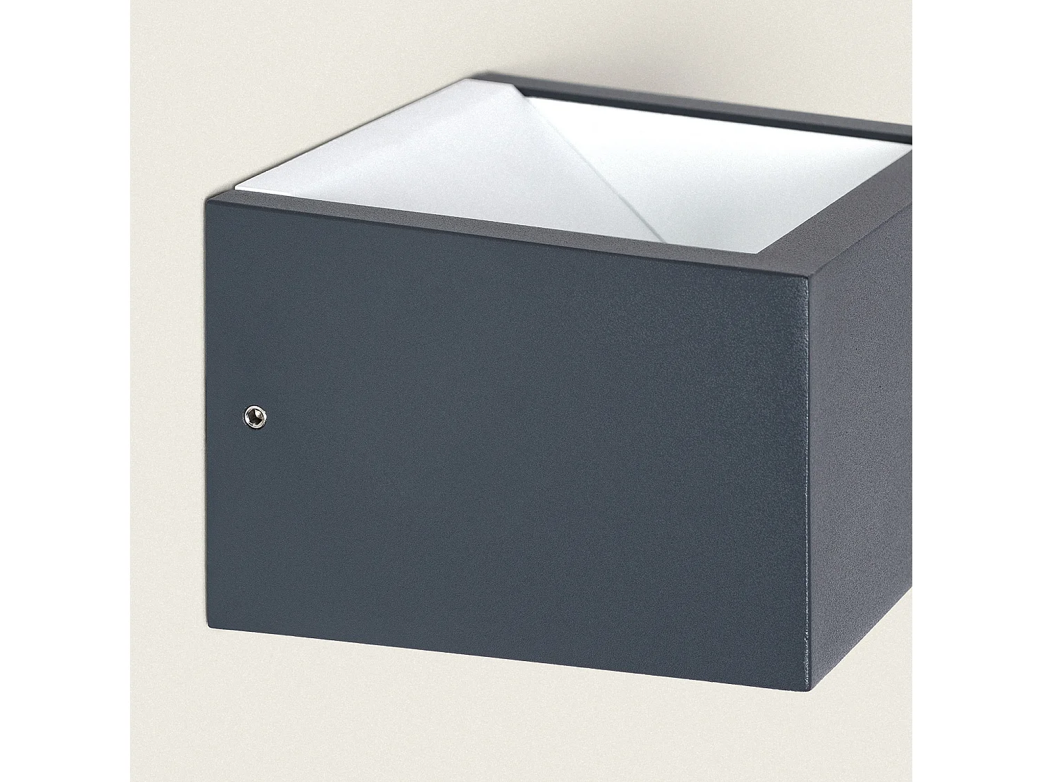 Applique da Parete per Esterno LED 9W Alluminio Doppia Luce CCT Selezionabile Sheffield Antracite