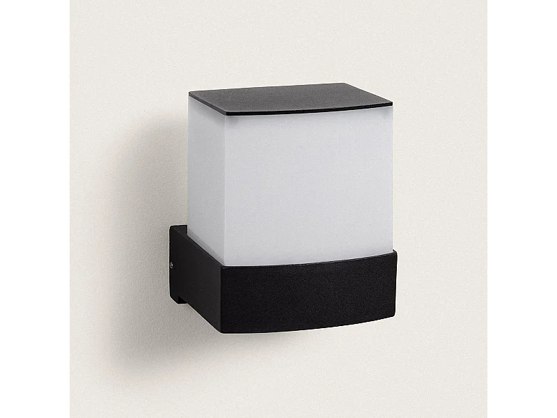 Applique da Parete per Esterni LED 6W Alluminio Superficie Berdy Nero