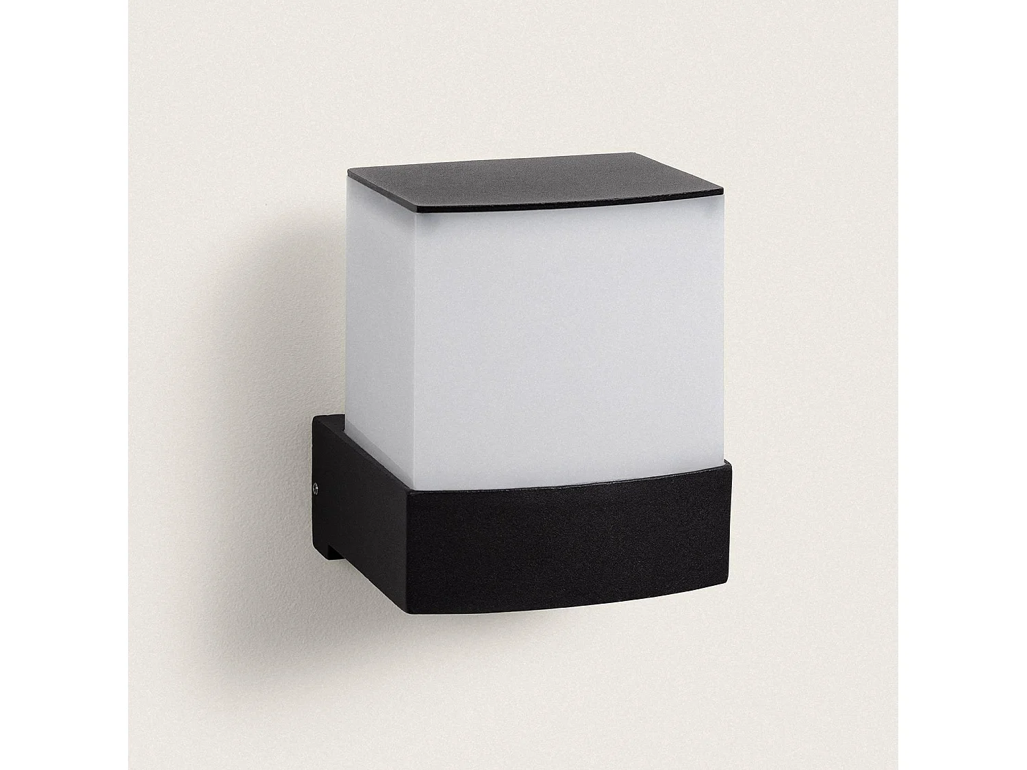 Applique da Parete per Esterni LED 6W Alluminio Superficie Berdy Nero