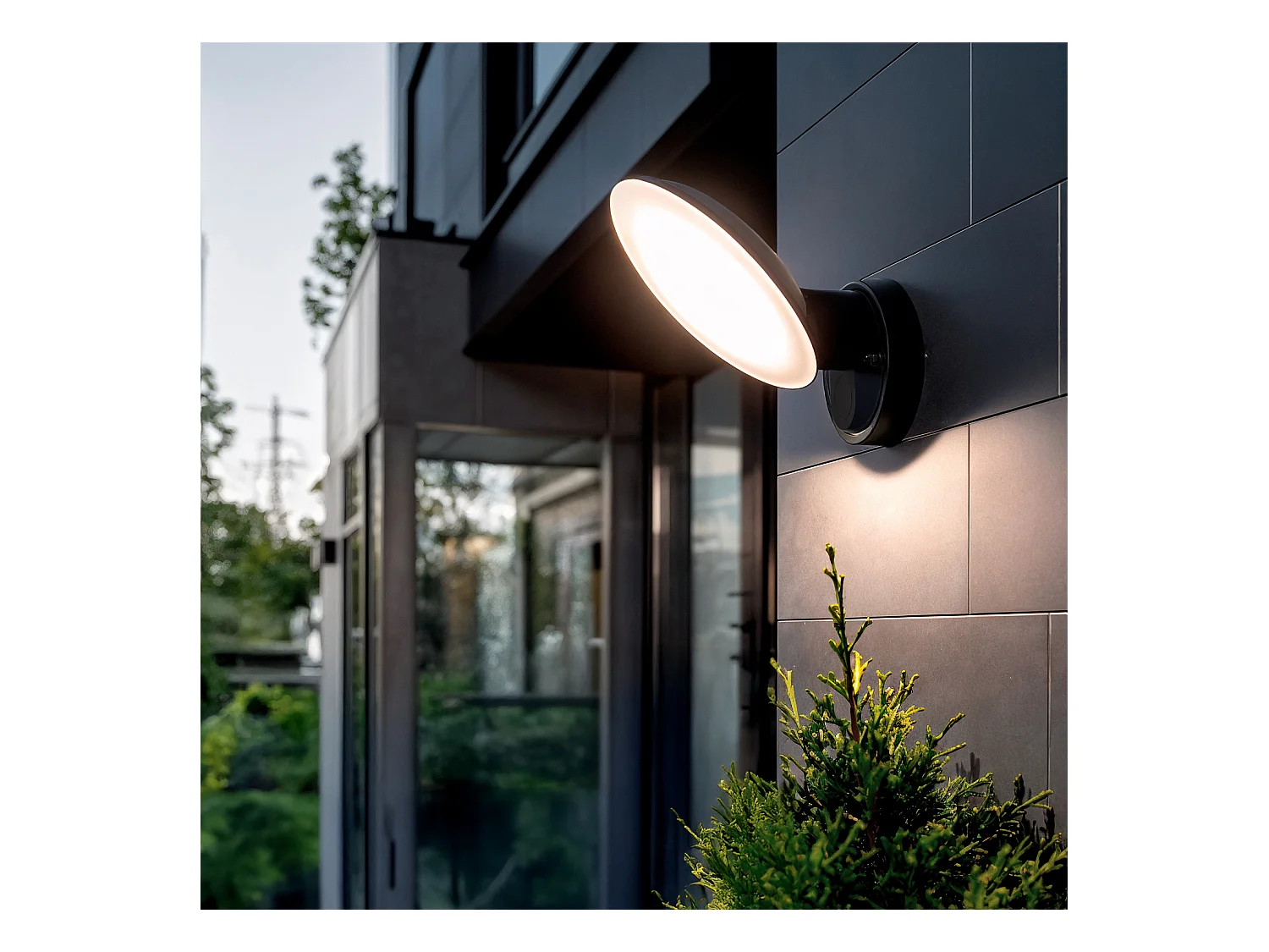 Applique Murale LED Extérieure Kora 9W Noir