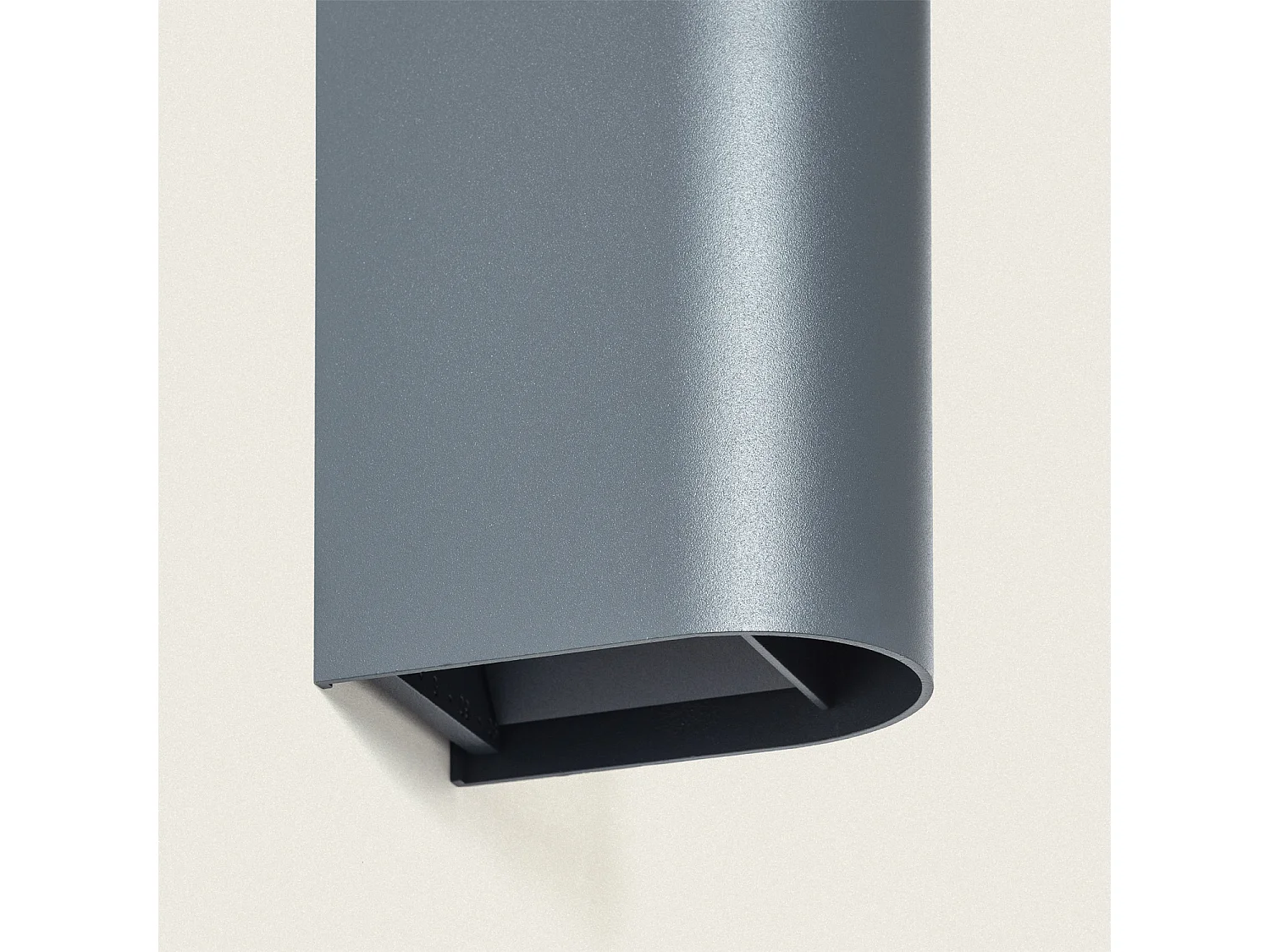 Applique Murale Extérieure LED 10 W Aluminium Éclairage Double Face CCT Sélectionnable Oscilum Round Anthracite