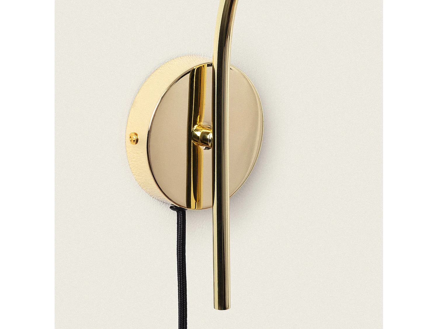 Lampe Murale Métal et Verre Baudelaire  Rose