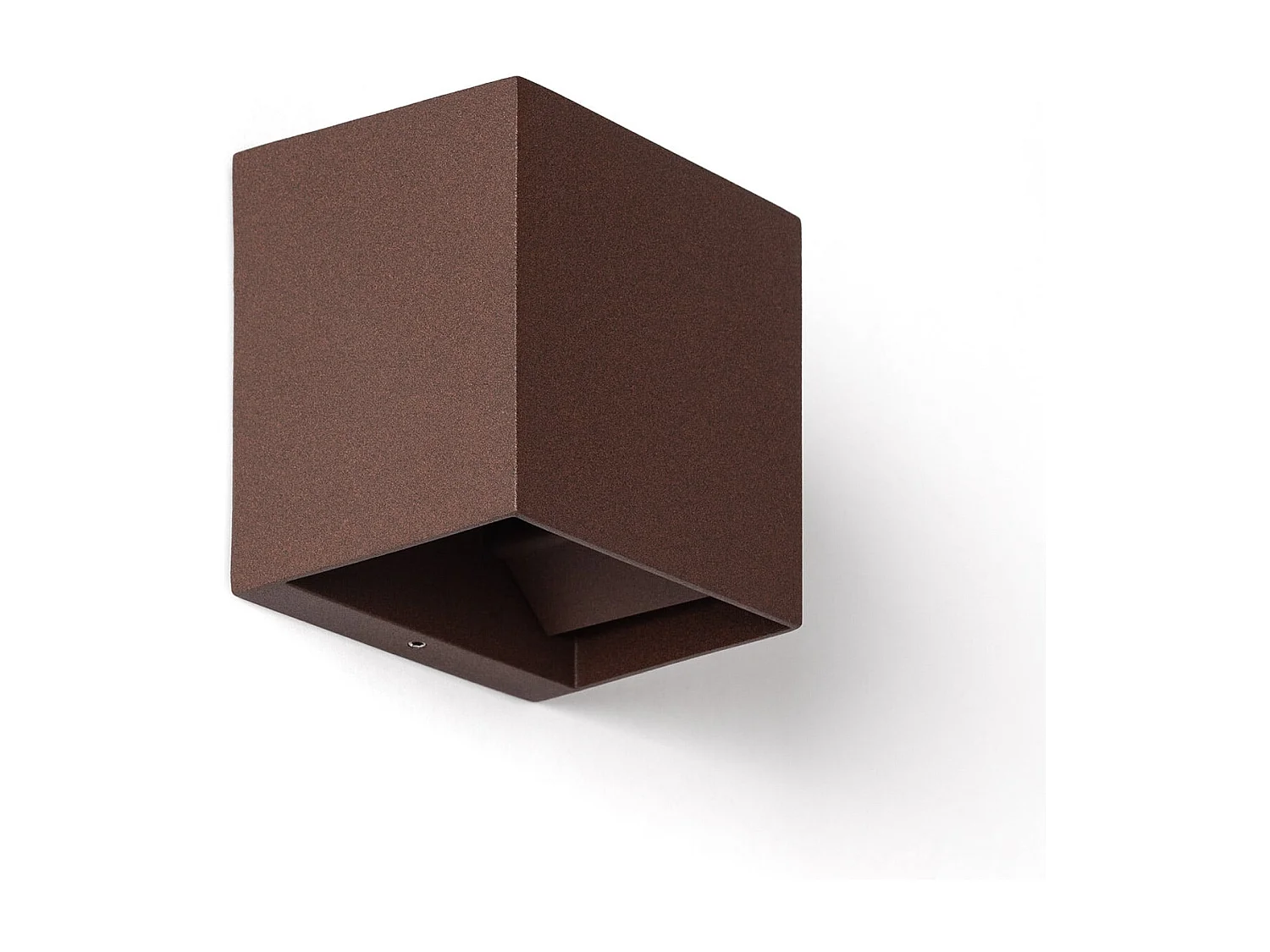 Applique da Parete per Esterno LED 10W Alluminio CCT Selezionabile Denny Ossido