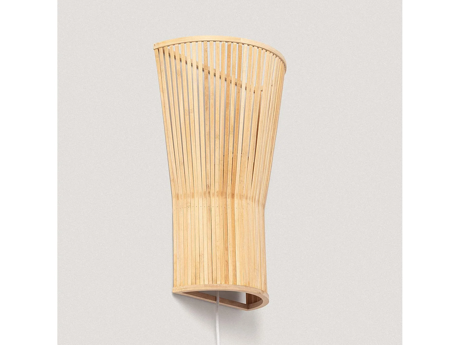 Aplique de Pared Bambú Zahara ILUZZIA Natural