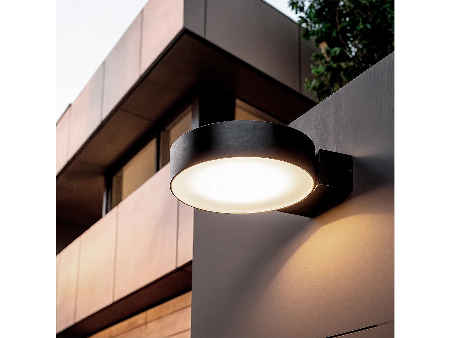 Applique da Parete per Esterni LED 8.3W Alluminio Nerida Nero