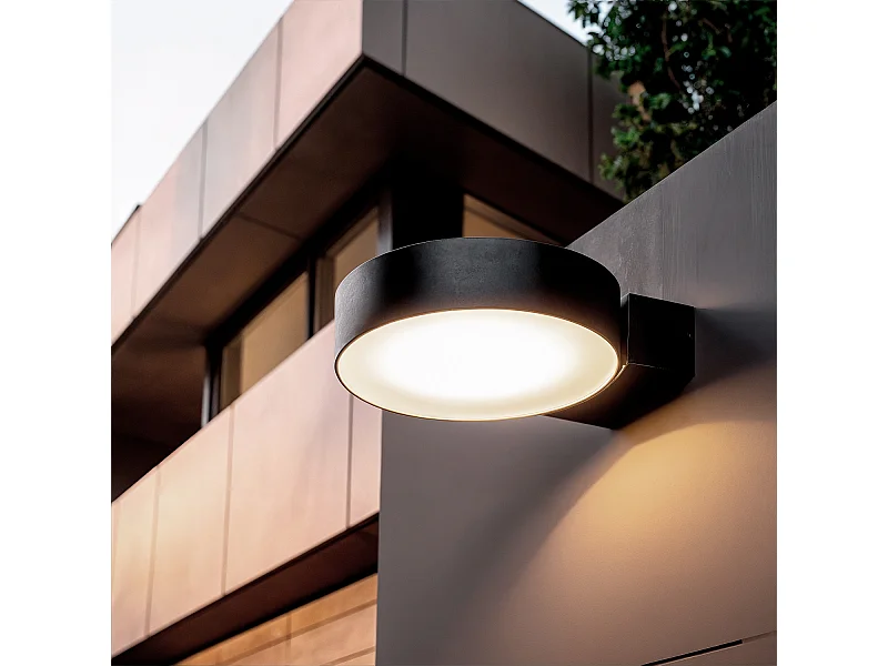 Applique Murale Extérieure Aluminium Nerida 8,3W  Noir