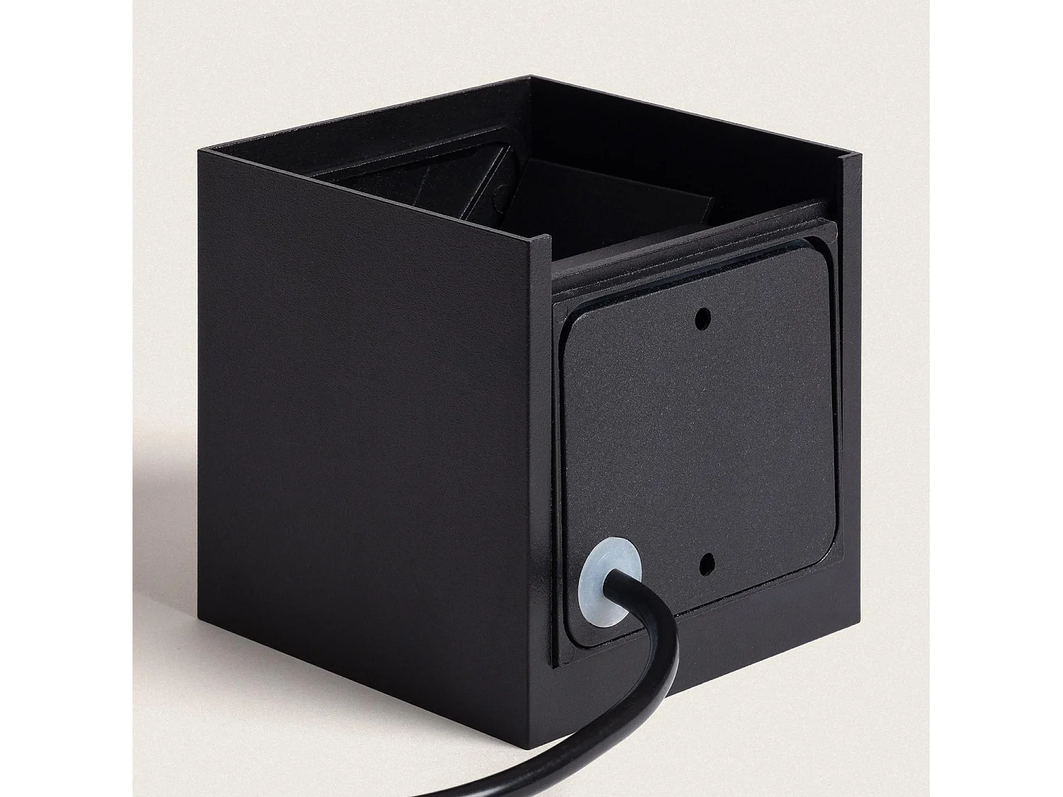 Applique Murale Extérieure LED 6W Aluminium en Saillie Berhus Noir