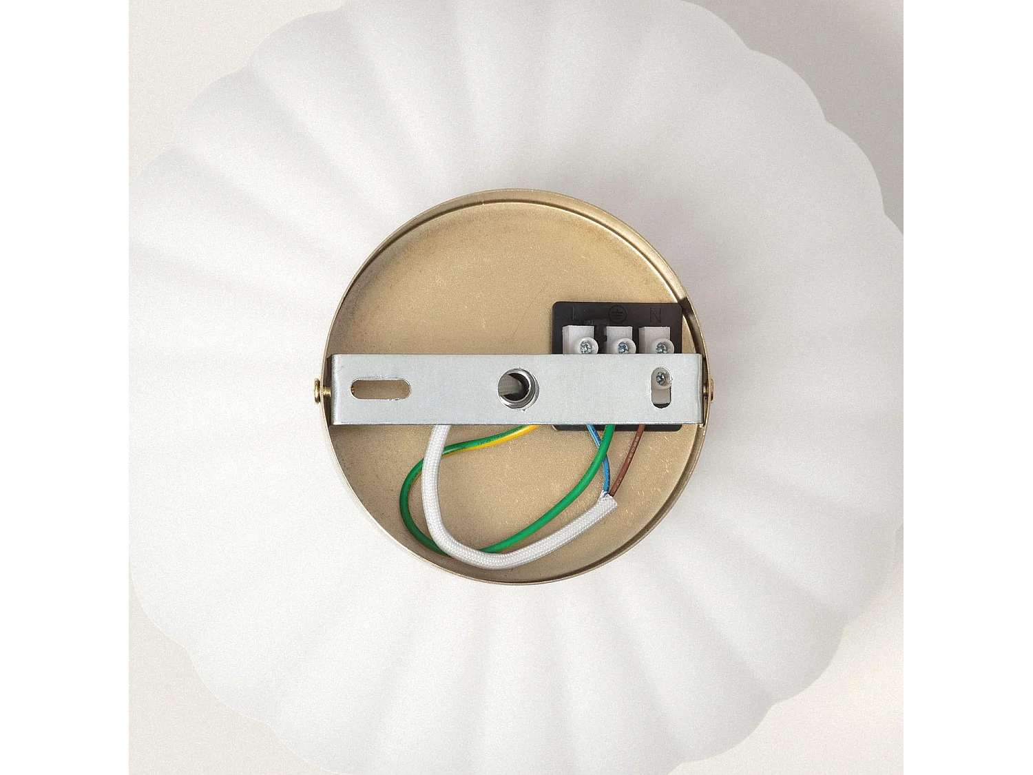 Applique Murale Verre Celina Blanc