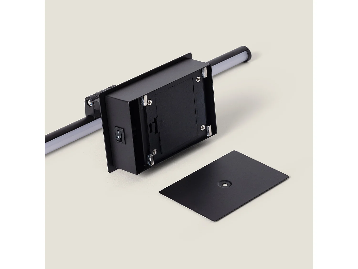 Applique LED pour Cadres 1,8W Slimlight à Piles Noir mat