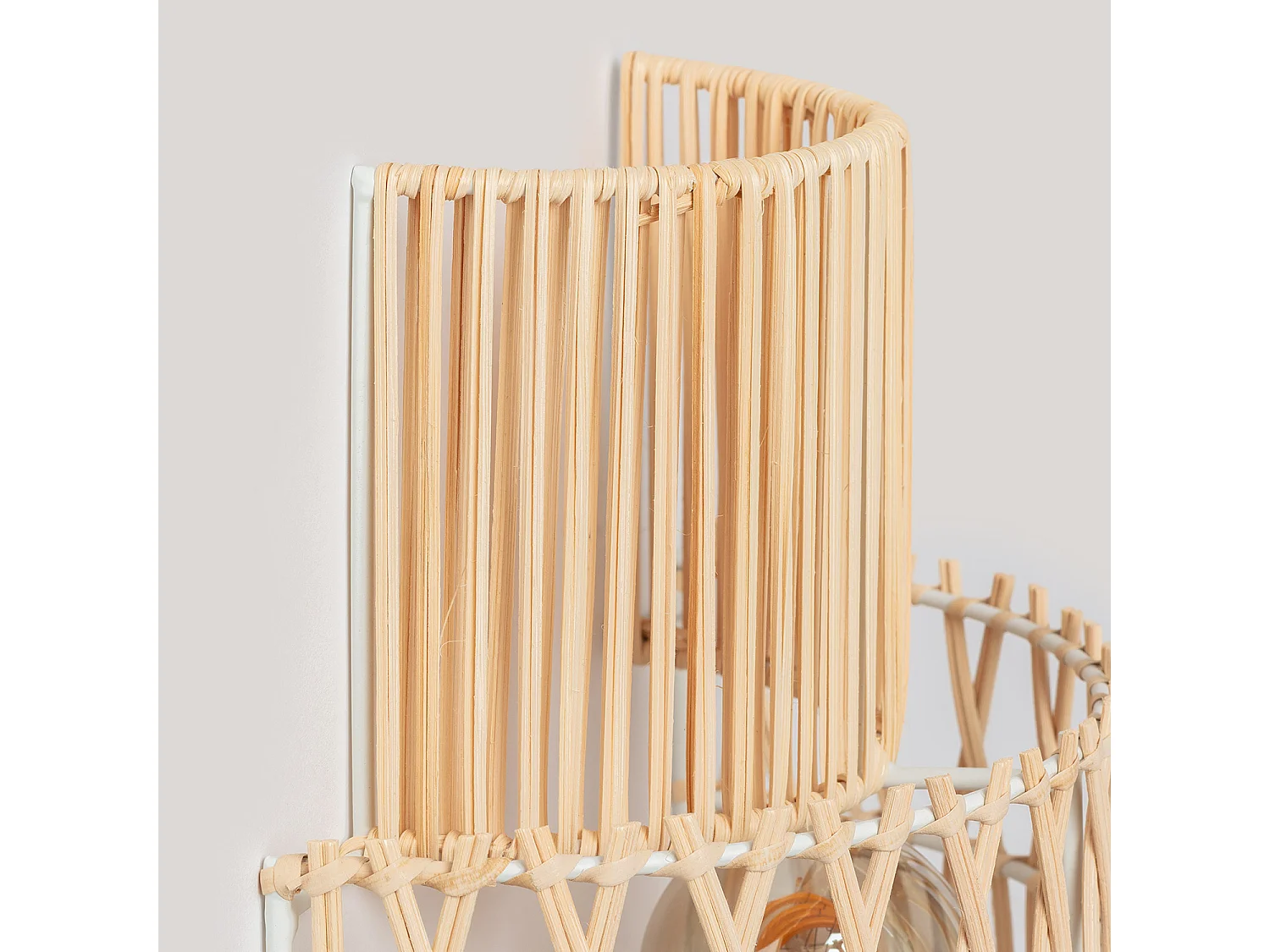 Applique da Parete Carta Intercciata Masego ILUZZIA Naturale