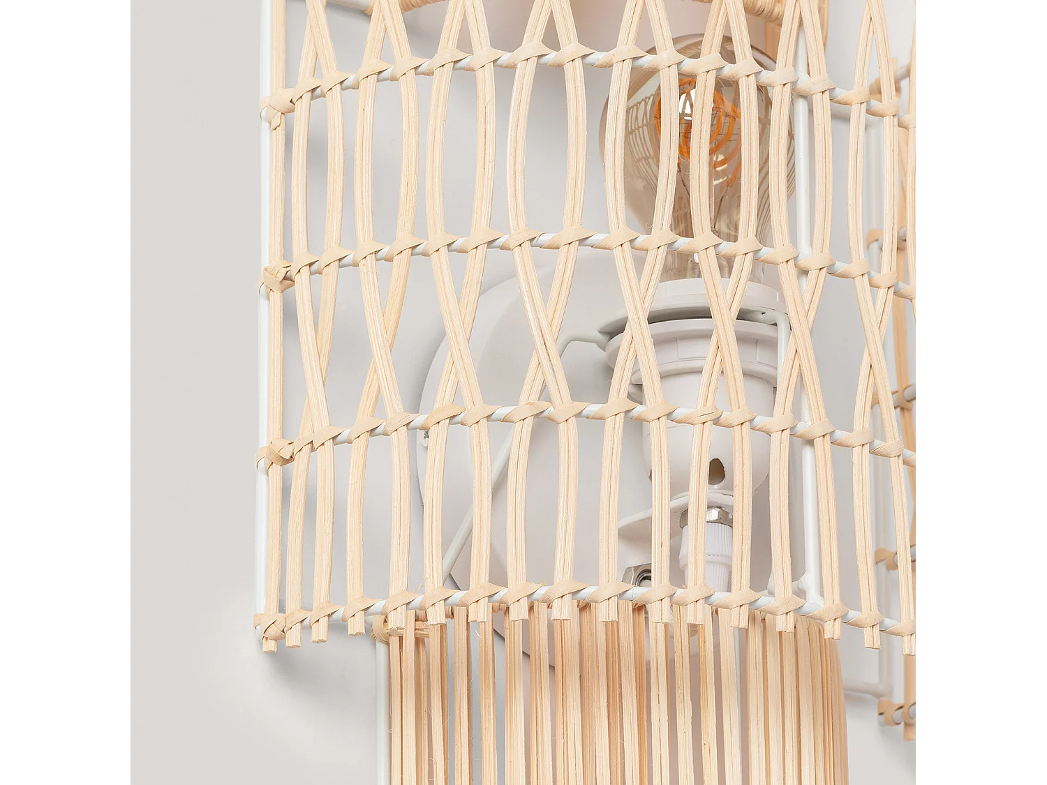 Applique da Parete Carta Intercciata Masego ILUZZIA Naturale