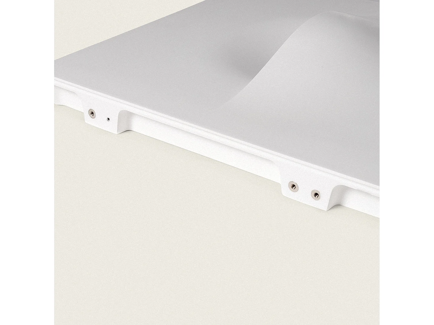 Applique Murale Intégration Plâtre/Pladur pour Ampoule LED E14 Coupe 403x403 mm Blanc