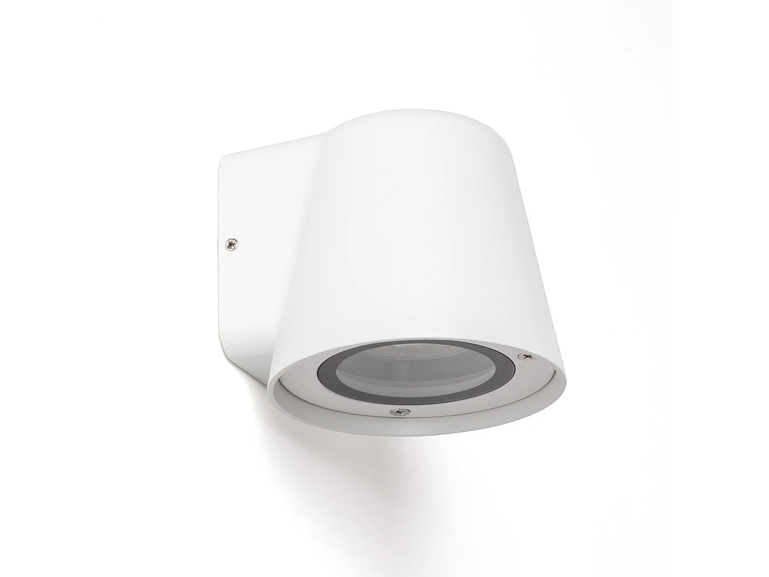 Applique Murale Extérieure Aluminium Darjan Oroco II Blanc