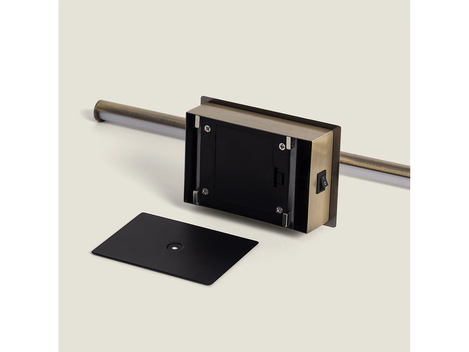 Applique LED pour Cadres 1,8W Slimlight à Piles Laiton