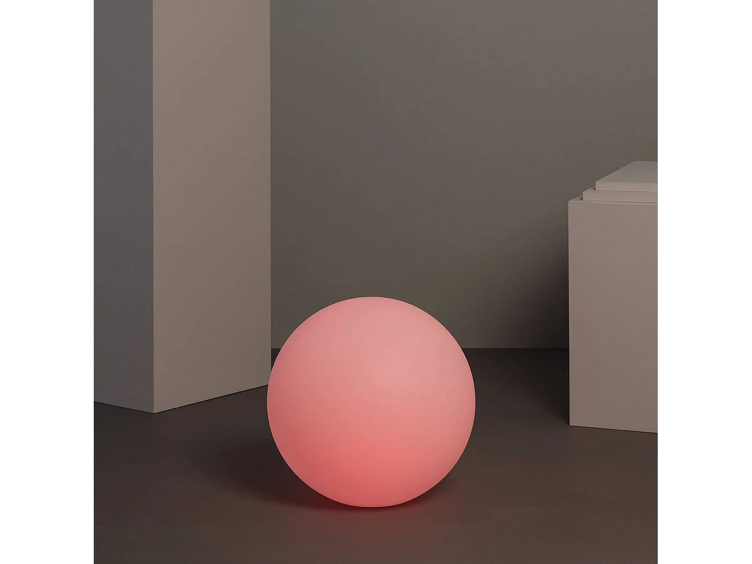 Sphère LED RGBW IP65 40cm Rechargeable