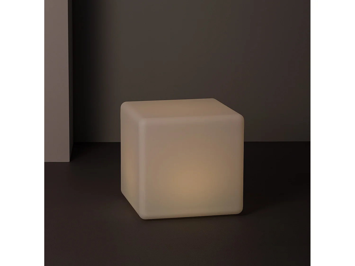 Cube LED RGBW Rechargeable 400 mm