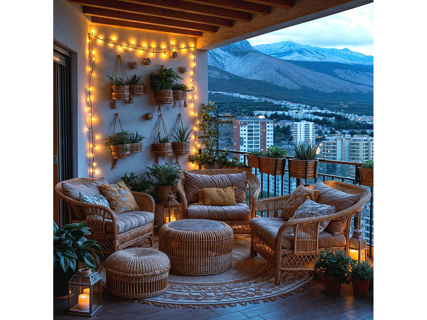 Guirlande LED Extérieure Solaire Lasan 4m 3000K Blanc chaud