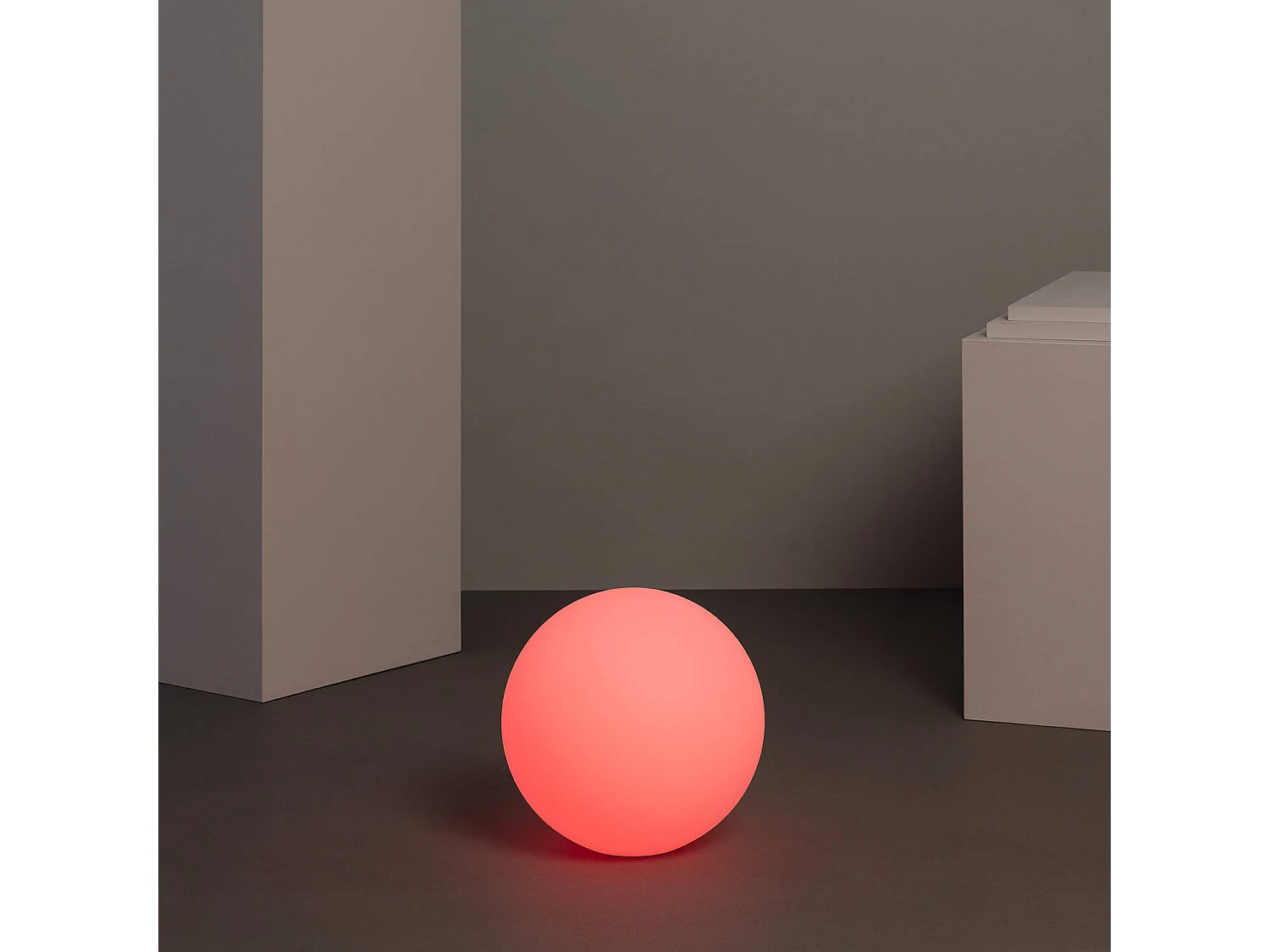 Sphère LED RGBW IP65 30cm Rechargeable