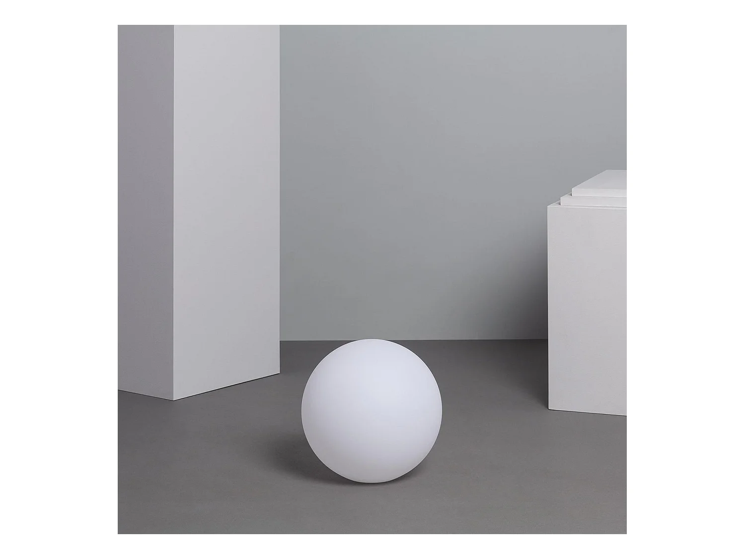 Sphère LED RGBW IP65 30cm Rechargeable