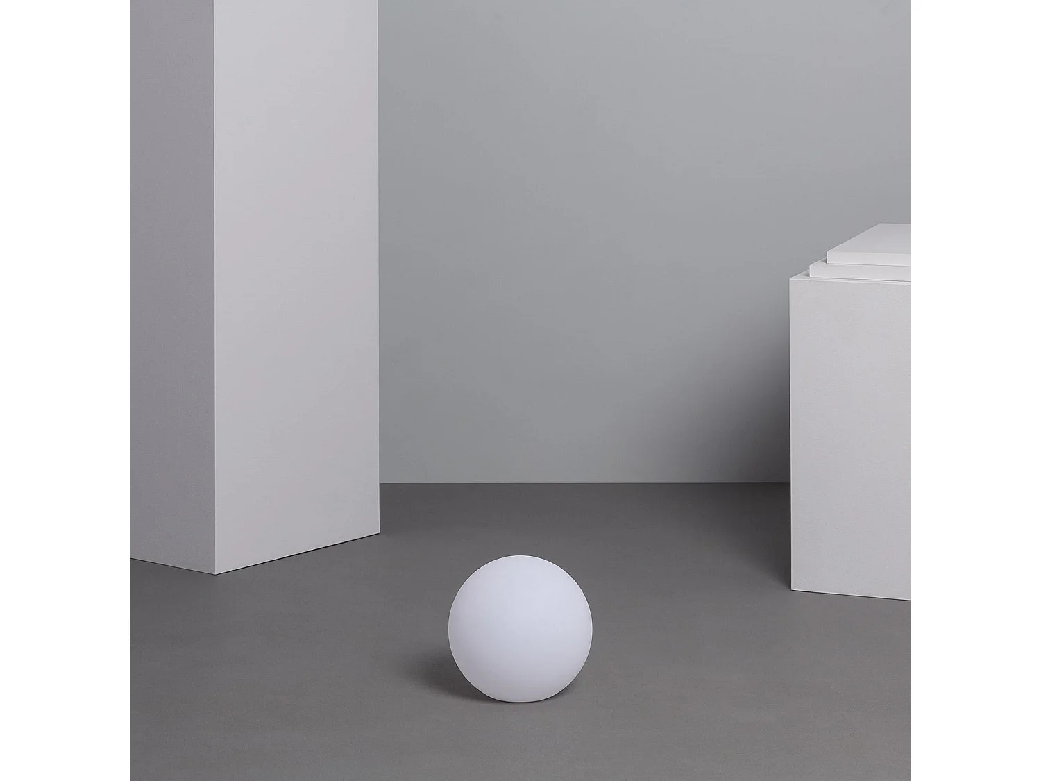 Sfera LED RGBW IP65 20cm Ricaricabile