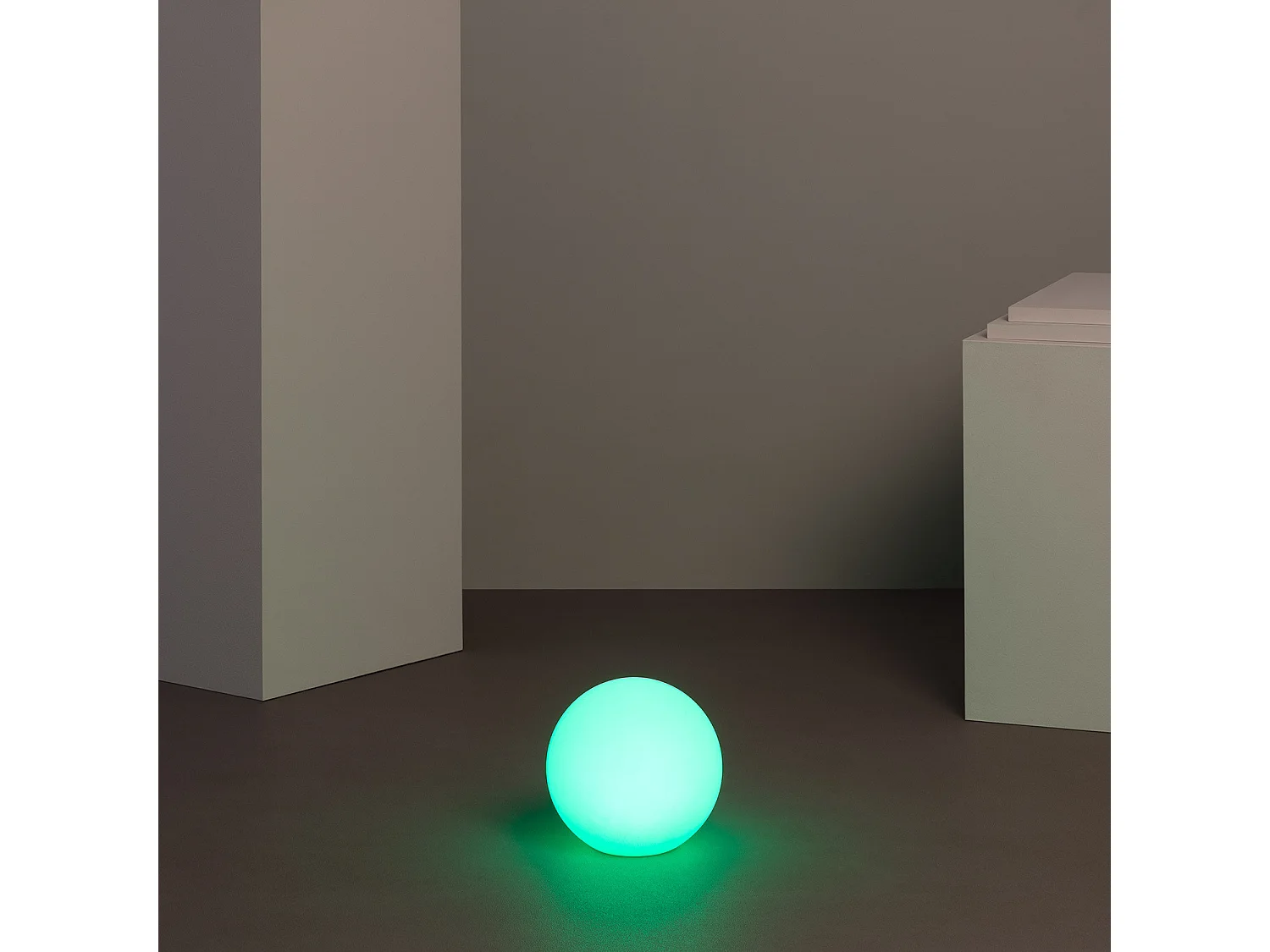 Sfera LED RGBW IP65 20cm Ricaricabile