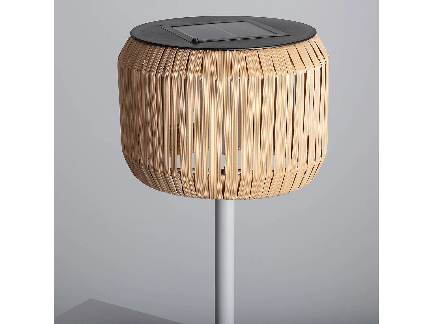 Lampada da Tavolo per Esterni LED Solare Nygala Naturale