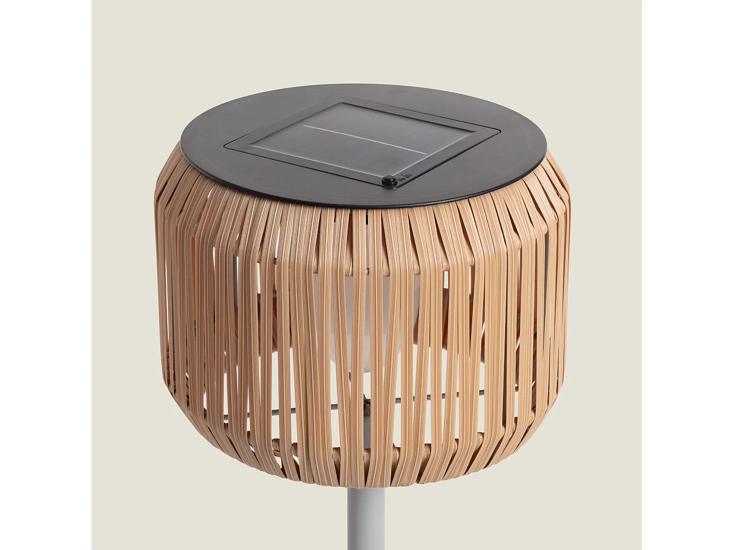 Lampe à Poser LED Extérieure Solaire Nygala  Naturel