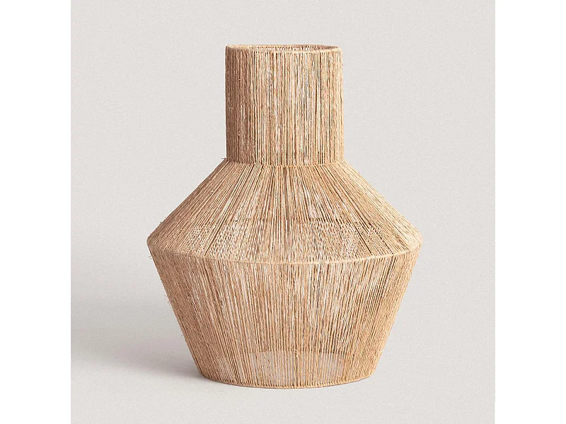 Paralume Lampada Fibre Naturali Newén Ø500 mm ILUZZIA Naturale