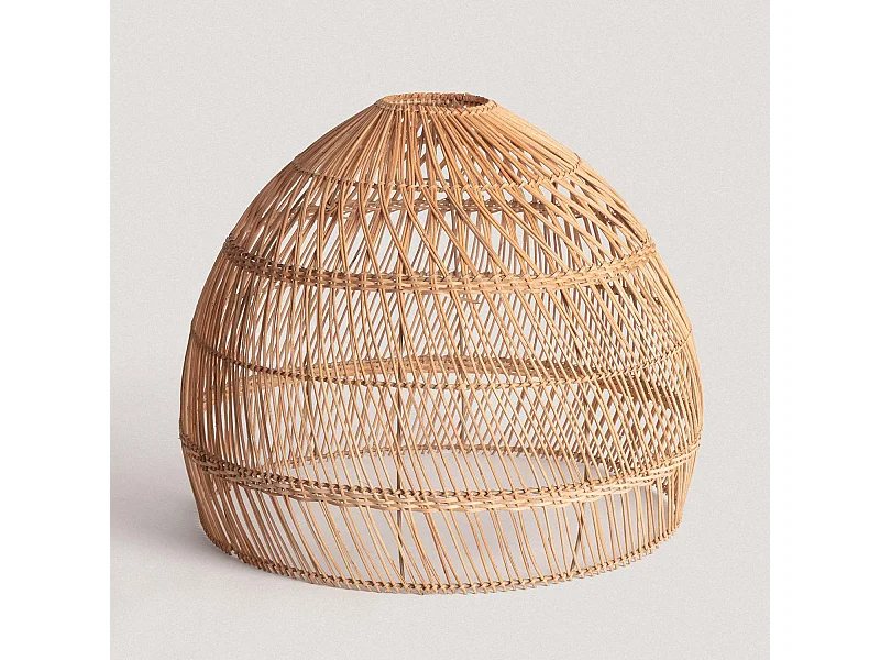 Paralume Lampada Sospensione Rattan Yamil Ø550 mm ILUZZIA Naturale