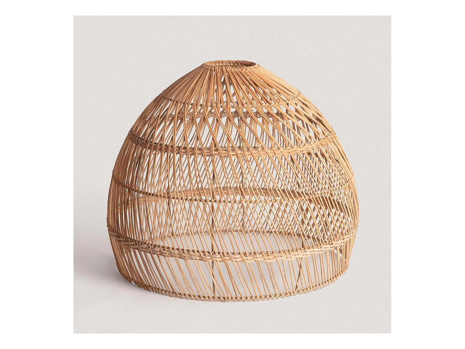 Abat-jour Suspension Rotin Yamil Ø550 mm ILUZZIA Naturel
