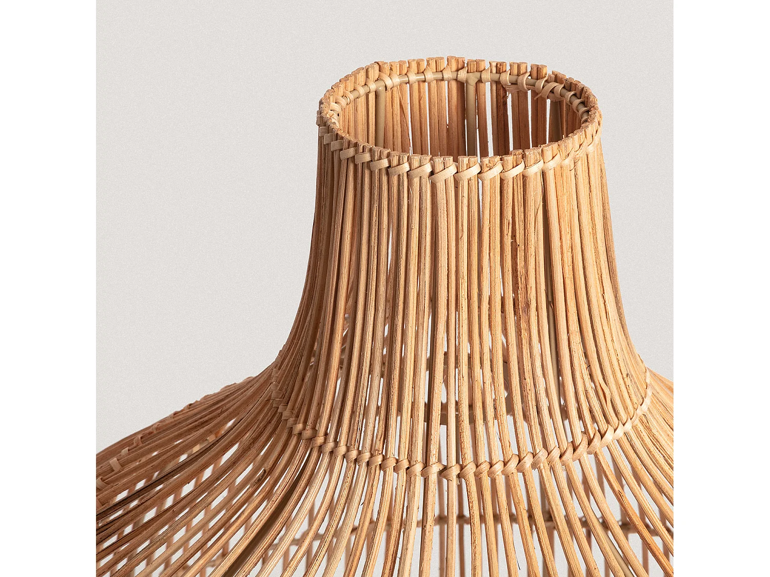 Pantalla Lámpara Colgante Ratán Kaikura ILUZZIA