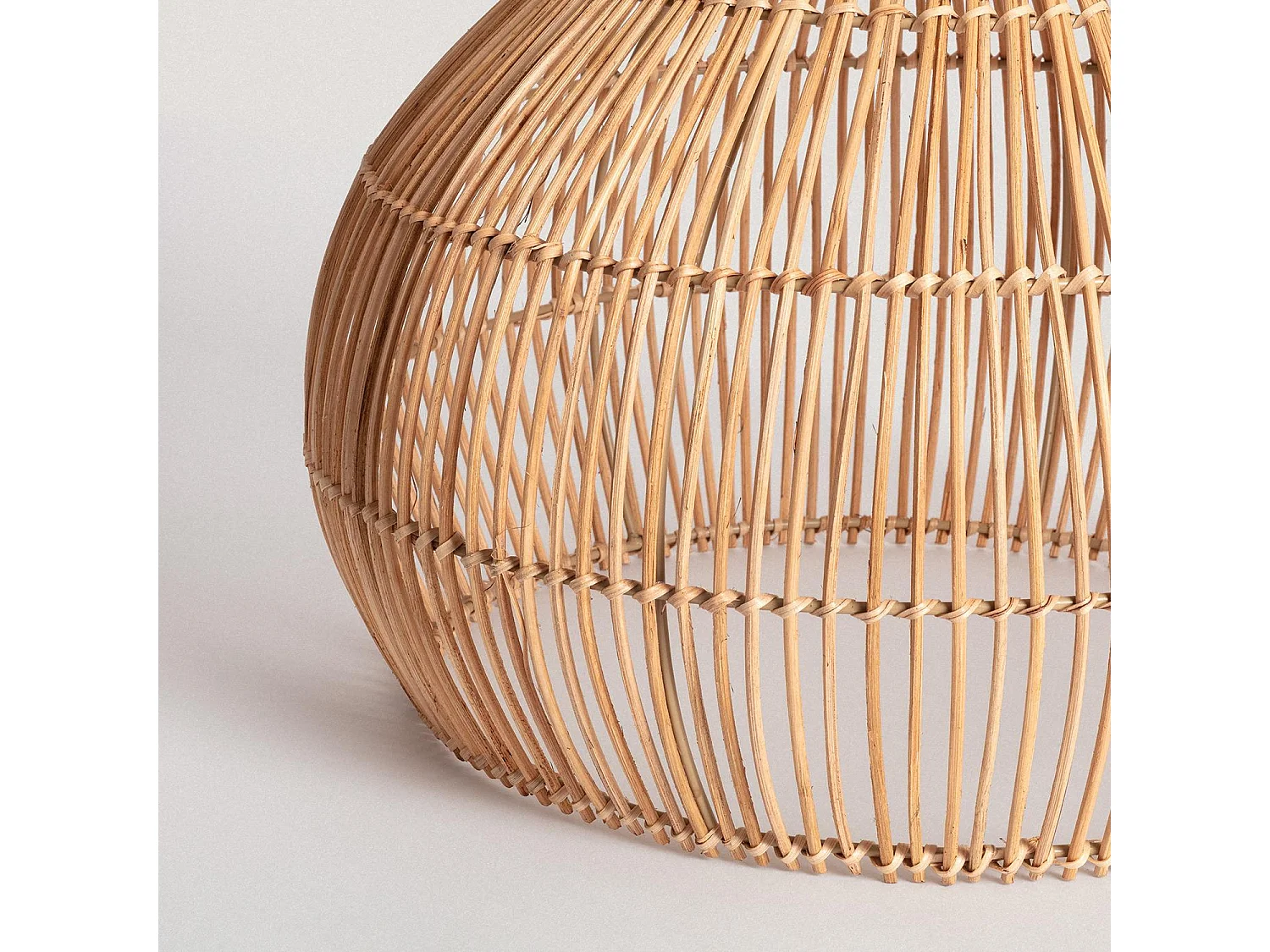 Pantalla Lámpara Colgante Ratán Kaikura ILUZZIA