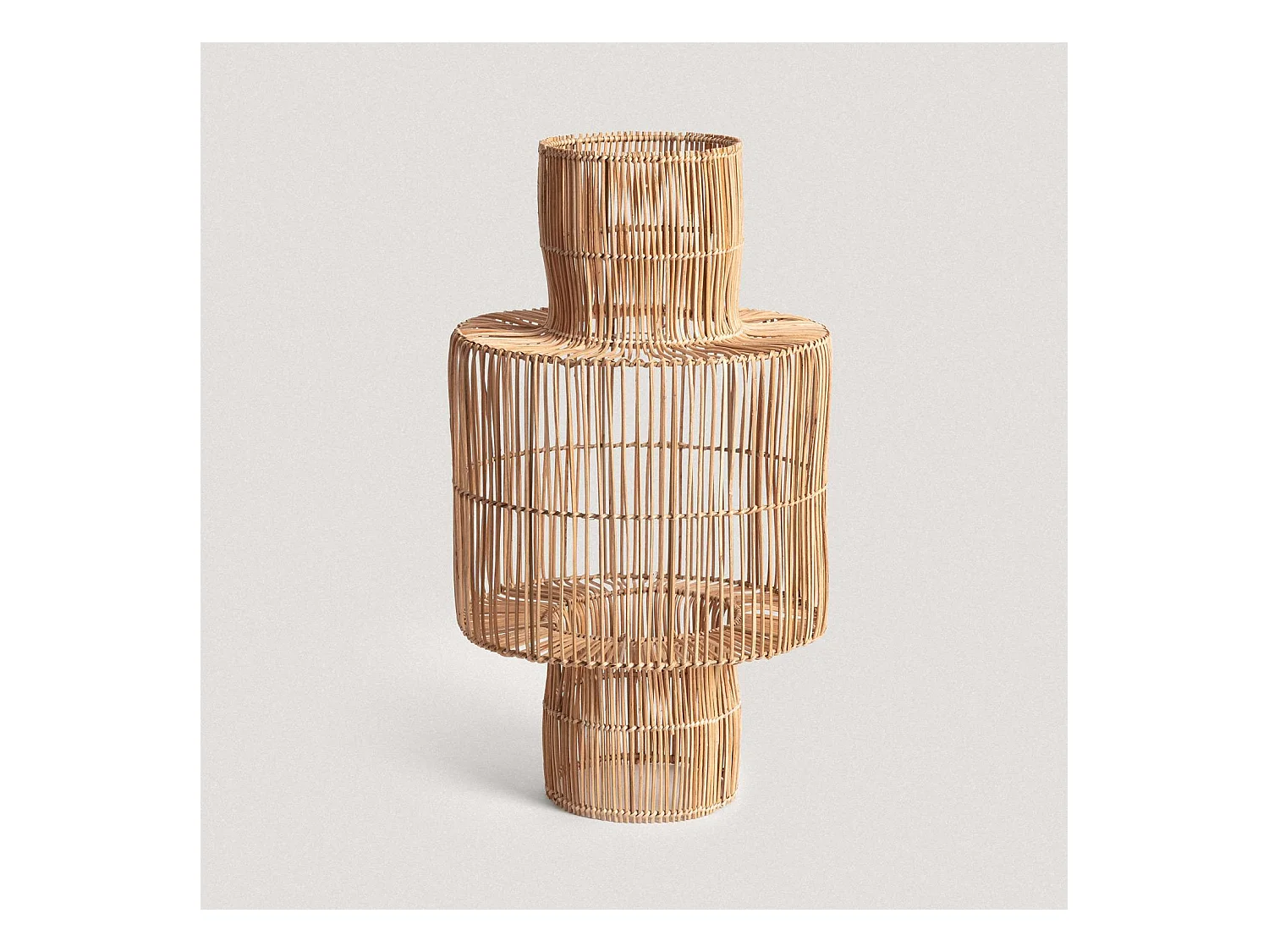 Abat-jour Suspension Rotin Bonghani ILUZZIA Naturel