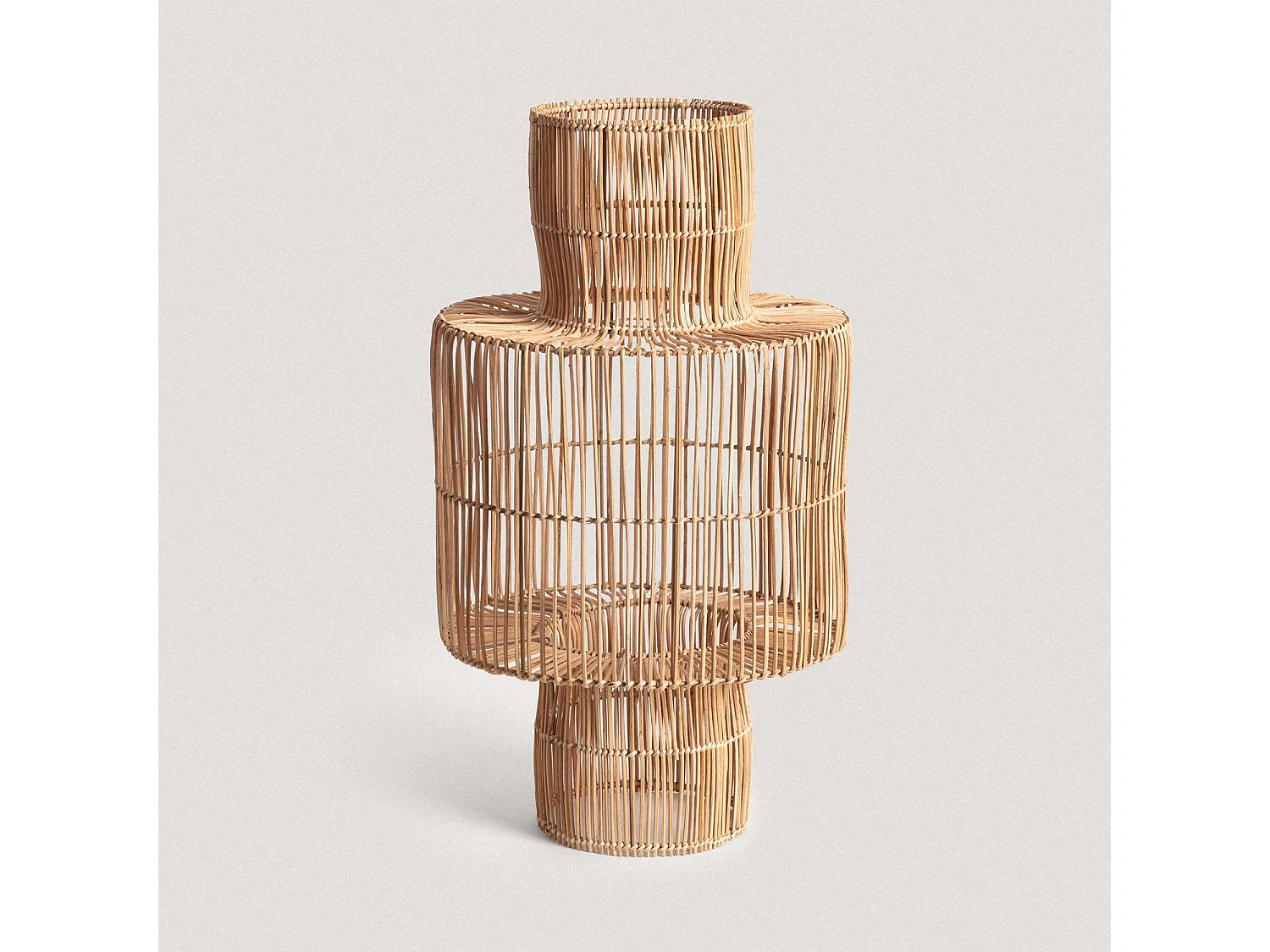 Abat-jour Suspension Rotin Bonghani ILUZZIA Naturel