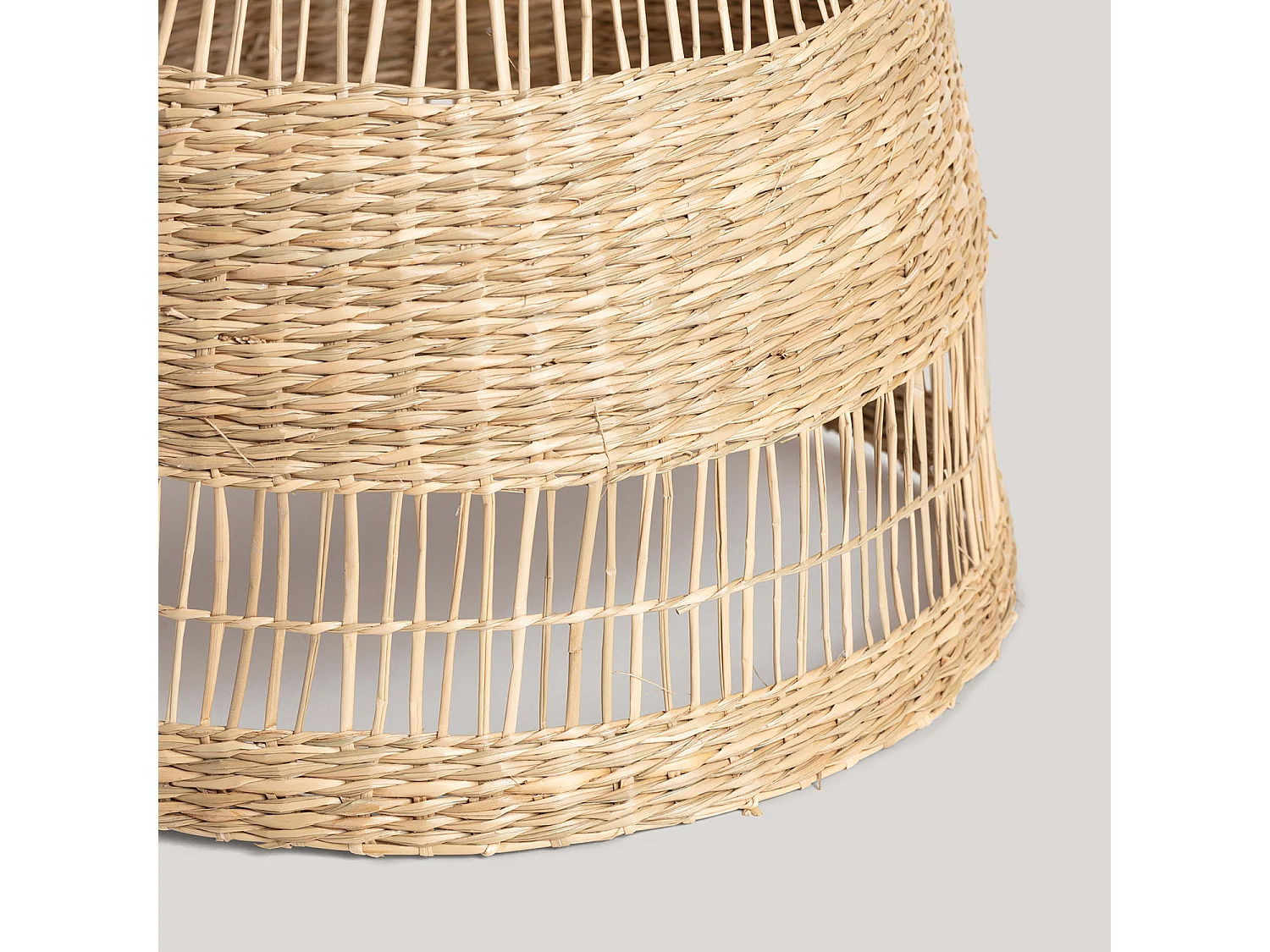 Paralume Lampada Sospensione Fibre Naturali Sami ILUZZIA Naturale