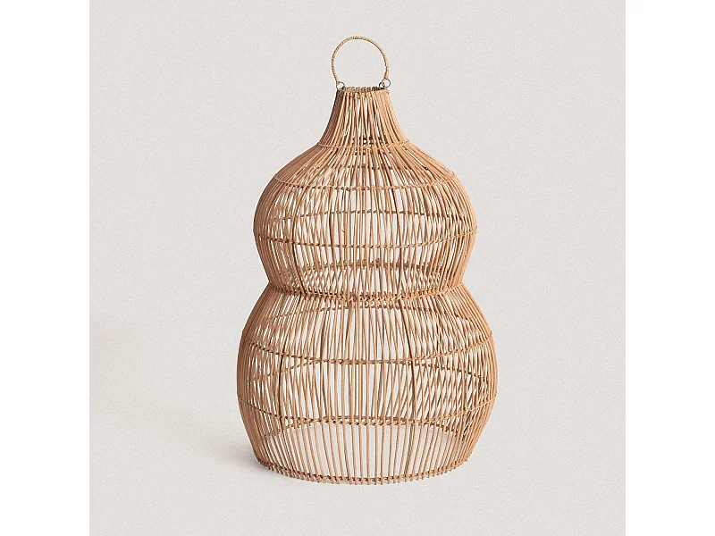 Paralume Lampada Sospensione Rattan Tahani ILUZZIA Naturale