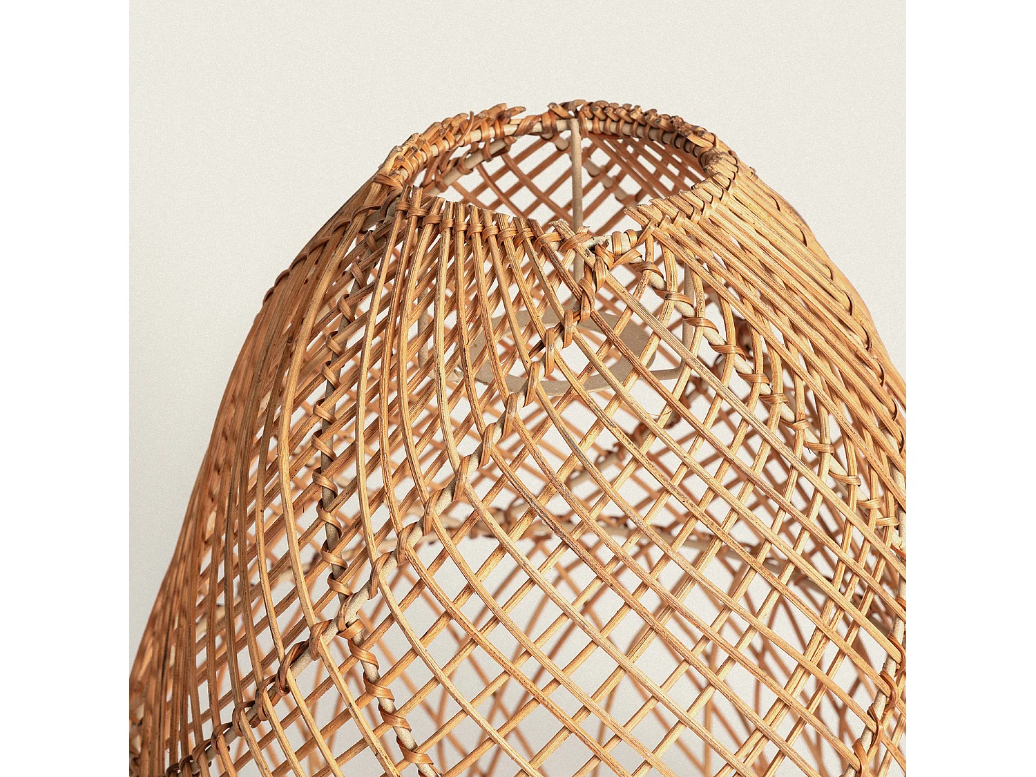 Abat-jour Suspension Rotin Toraja ILUZZIA Naturel