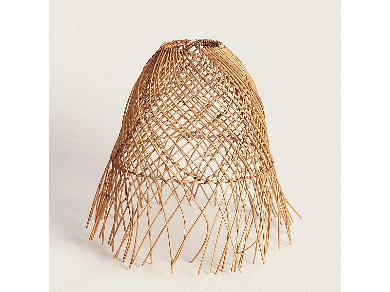 Abat-jour Suspension Rotin Toraja ILUZZIA Naturel